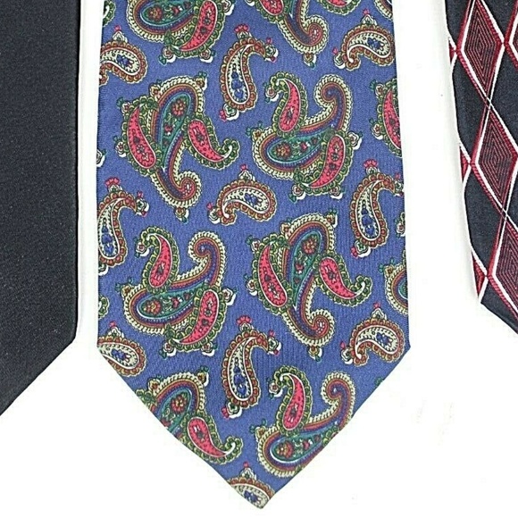 Stafford Mens Necktie 5 Designer Silk Ties     439 - Picture 4 of 7